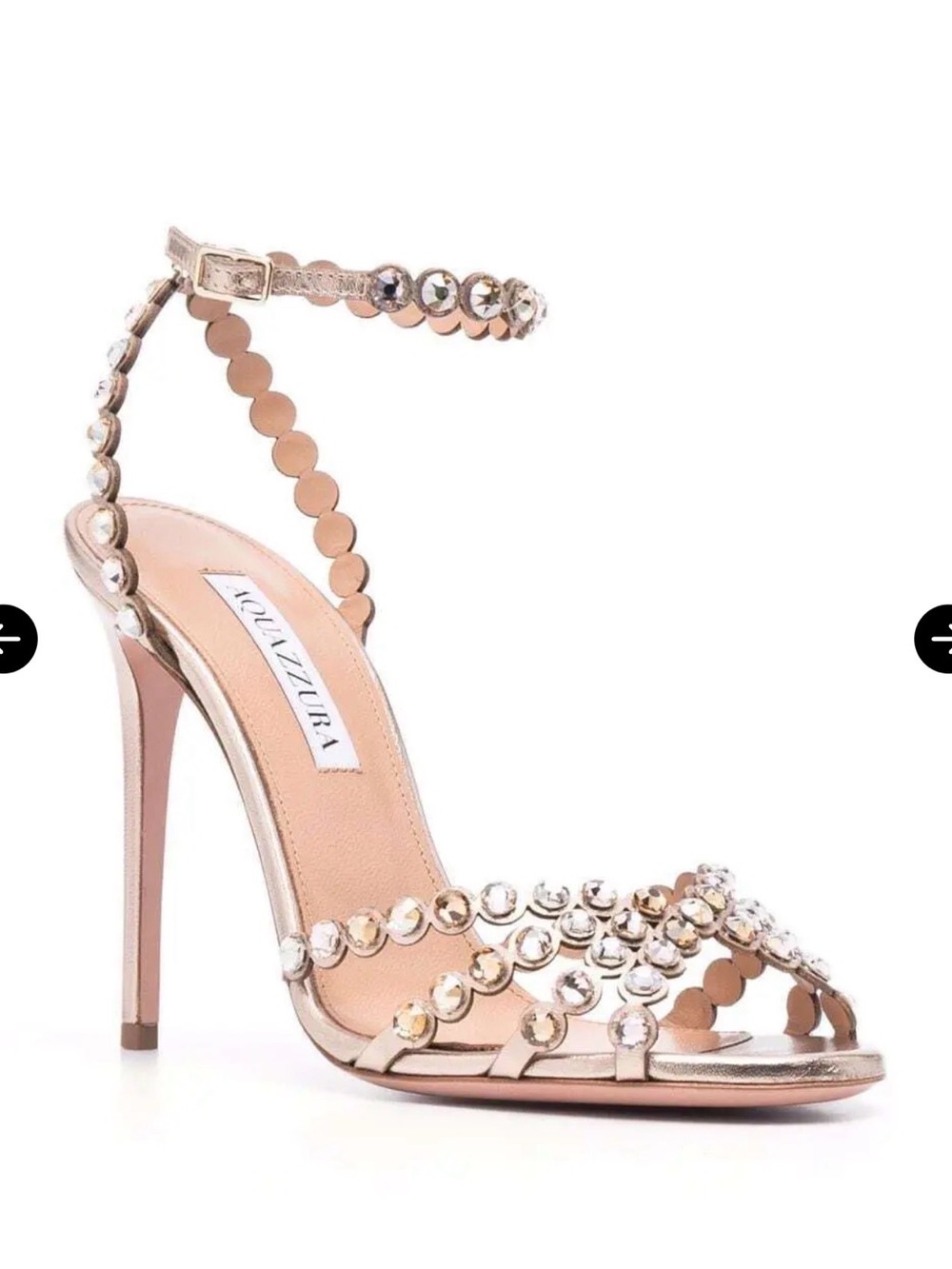 AQUAZZURA Women's Tequila 105 Sandals